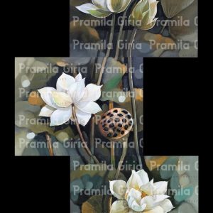 The Beauty of Flowers (Set of 3)